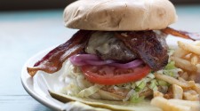 Beecher's Flagship Cheddar Bacon Burger